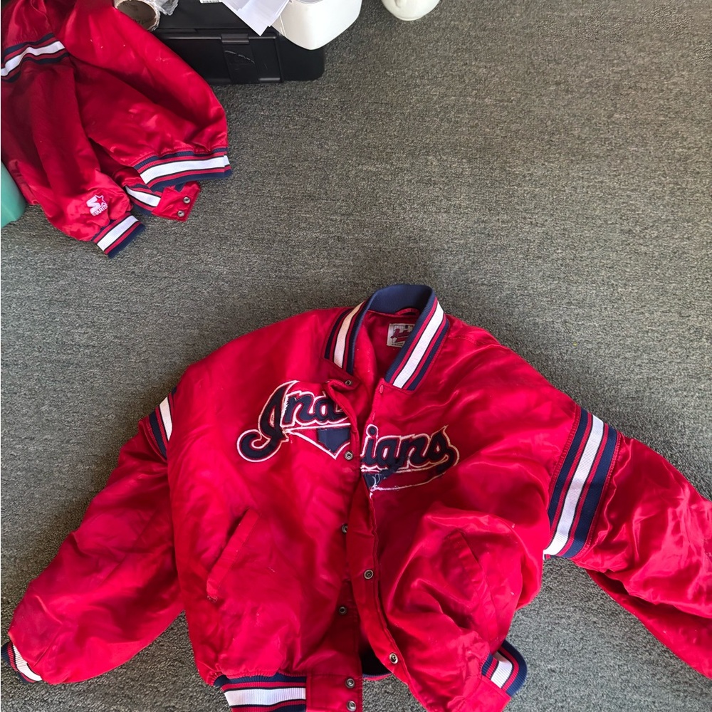 STARTER Red Authentic Jacket - Picture 4 of 5